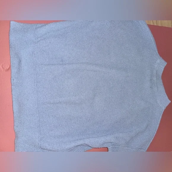 Aerie size small oversized Soft Blue Crew Neck Sweater - Picture 12 of 12